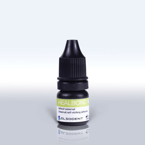 Adhesivo para restauración dental - HEALBOND MP BIO+ - ELSODENT - para cerámica / para metal / fotopolimerizable