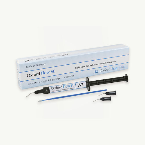 Material dental de composite - FLOW SE - First Scientific Dental Materials GmbH - para restauración dental / autoadhesivo