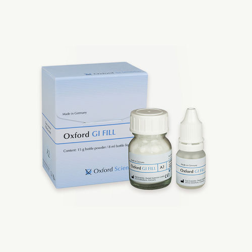 Adhesivo dental para restauración dental - GI FILL - First Scientific Dental Materials GmbH - vidrio ionómero / líquido