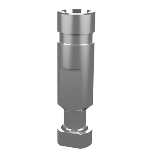 Análogo de implante dental de acero inoxidable - RASTRP - Dynamic Abutment Solutions - interno / recto