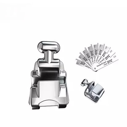 Bracket de metal - L73-17 - Hangzhou DTC Medical Apparatus - lingual / mini / rectangular
