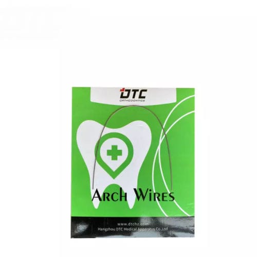 Hilo ortodóntico rectangular - Heat-activated  - Hangzhou DTC Medical Apparatus - redondo / NiTi