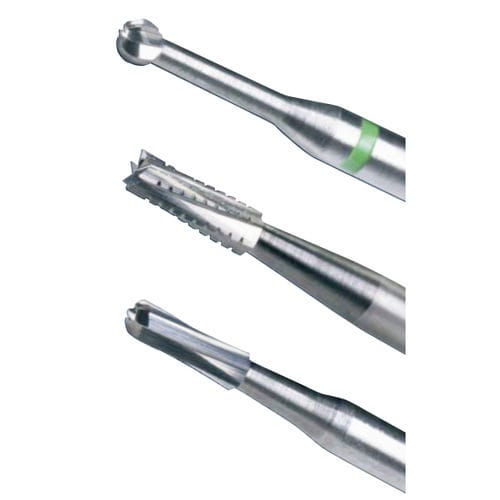 Fresa para odontología - 7004 - Johnson-Promident - de carburo / de pulido / para desbarbar