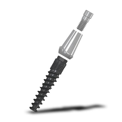 Implante dental cónico - Small series - NIKO DENTAL GmbH - de titanio / hexágono externo / estrecho