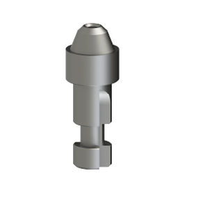 Análogo de implante dental de acero inoxidable - MU03 - Vulkan Implants - recto