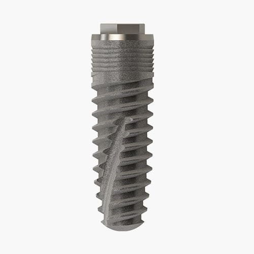 Implante dental cónico - Vulkan Implants - de titanio / hexágono externo / autorroscable
