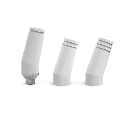 Pilar para implante de rotación variable - TX30&reg; - Ziacom Medical - calcinable / CoCr / interno