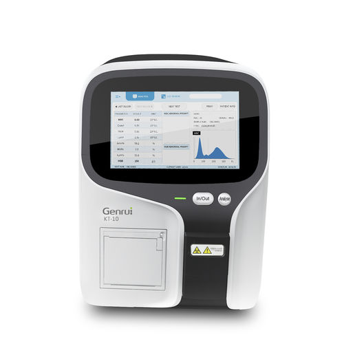 Analizador de hematología automático - KT-10 - Genrui Biotech Inc. - point of care / compacto / con diferenciación de 3 partes