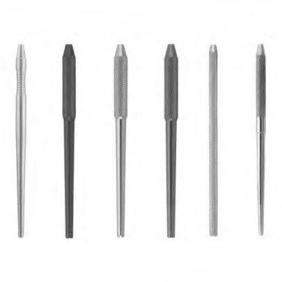 Mango de espejo dental de acero inoxidable - 15 series - Thempson