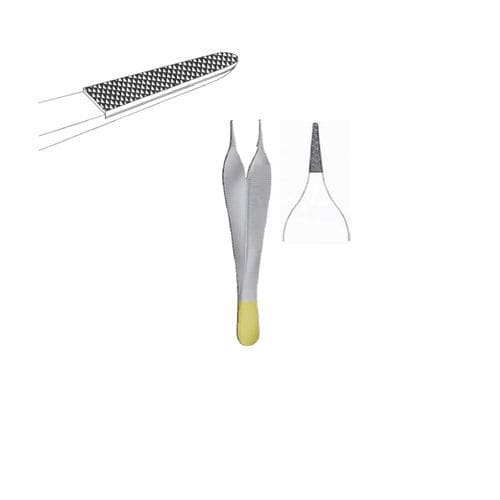 Micropinza quirúrgica - Thempson - para apósitos / de Adson / de carburo de tungsteno