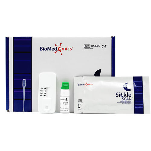Prueba rápida de drepanocitosis - Sickle SCAN® - BioMedomics, Inc. - de hemoglobina / de genes / de sangre