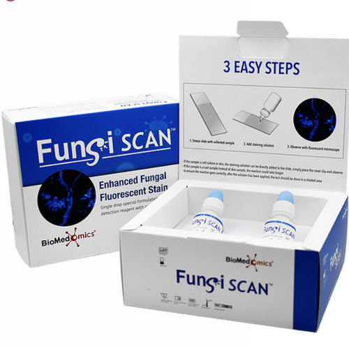 Kit de reactivos en solución - Fungi SCAN™  - BioMedomics, Inc. - colorante / clínico / de potasio