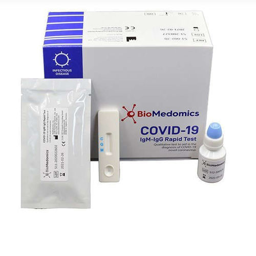 Kit de prueba para COVID-19 - BioMedomics, Inc. - de serología / de IgG / de IgM