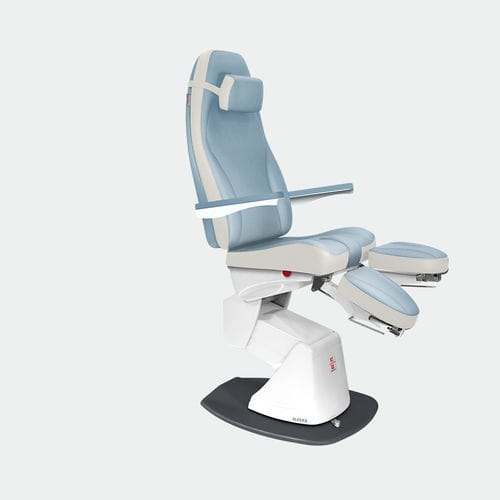 Sillón de reconocimiento podológico - ALASKA - Capron Podologie - eléctrico / Trendelenburg / de altura variable