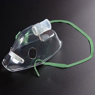 Máscara de nebulización de PVC - 120 series - D.C. Medical - sin látex / transparente
