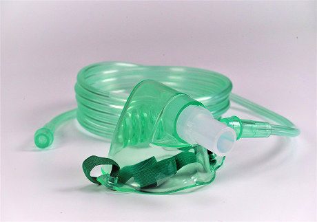 Máscara de oxígeno para endoscopia - 110 series - D.C. Medical - nasal / sin látex