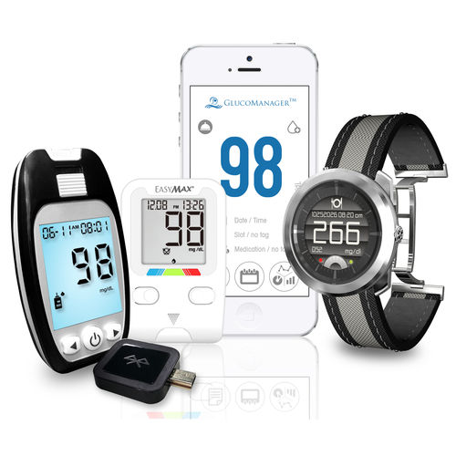 Software de gestión de la diabetes - EASYMAX® BGM - EasyMax® Diabetes Care - de monitorización / médico / para asistencia domiciliaria