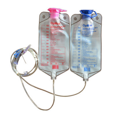 Kit de nutrición enteral graduada - OpMask Dual - ERENLER MEDIKAL