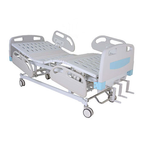 Cama de hospital - KJW-S303PZR - Guangdong Kareway Medical Technology - manual / de altura regulable / con sistema de bloqueo de las ruedas