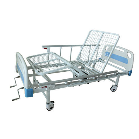 Cama de hospital - Guangdong Kareway Medical Technology - manual / de altura fija / con sistema de bloqueo de las ruedas
