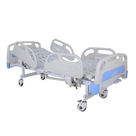 Cama de hospital - KJW-S235PN - Guangdong Kareway Medical Technology - manual / de altura fija / con sistema de bloqueo de las ruedas