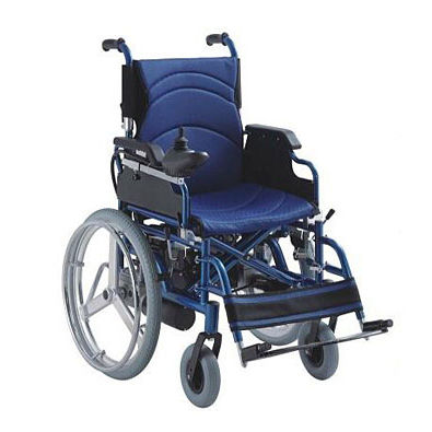 Silla de ruedas eléctrica - KJW-823L - Guangdong Kareway Medical Technology - de exterior / con reposapiernas