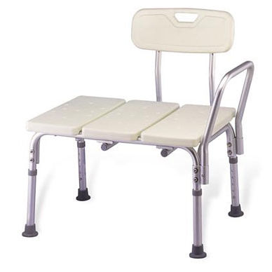 Silla de ducha con reposabrazos - KJW-365LQ - Guangdong Kareway Medical Technology - con respaldo / de altura variable