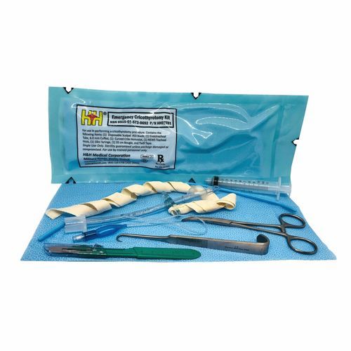 Kit de emergencia - HHECT01-05 - H&H Medical - de cricotiroidotomía / estéril / desechable