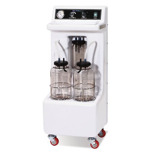 Aspirador quirúrgico eléctrico - Hansung Medical - para cirugía menor / para drenaje quirúrgico y desbridamiento / con ruedas