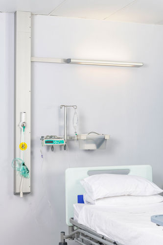 Unidad médica de cabecera vertical - HU2-02 - Hutz Medical - LED