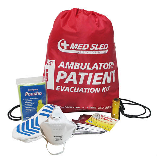 Kit de emergencia - MSAPK-Std - Med Sled - de primeros auxilios / de prevención / con guantes
