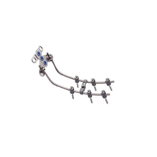 Sistema de osteosíntesis occipitocervicotorácico - PLATINUM - Irene Ortho - vía posterior / para adulto