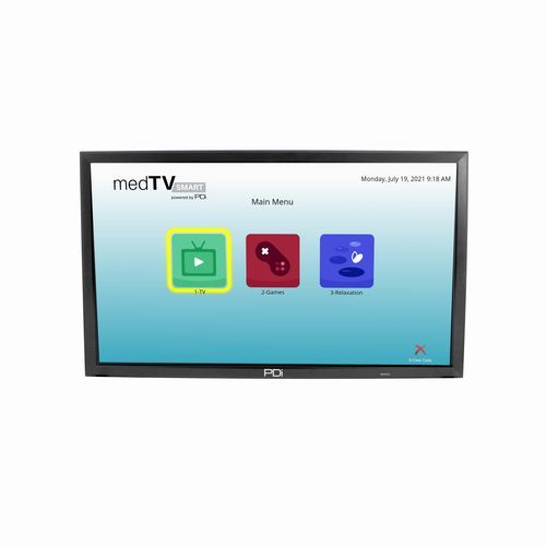 Monitor médico - medTV - PDi Communication Systems Inc. - Full HD / 1920 x 1080 / 55"