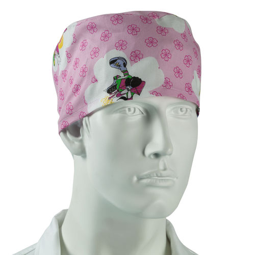 Gorro médico ajustable - Pluritex - de algodón / transpirable / lavable