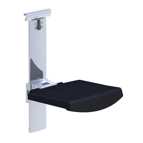 Asiento de ducha de pared - 31-141-*-A - Profilo Smart LTD. - de altura variable / plegable / ergonómico