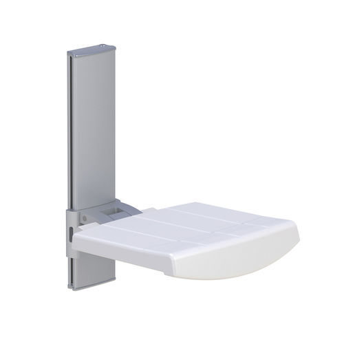 Asiento de baño sin respaldo - 31-131-*-A - Profilo Smart LTD. - de pared / de altura variable / plegable