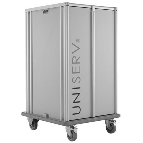 Carro para transporte - UNISERV STD - Rational Production Srl - de servicio / para comidas / de distribución de bandejas