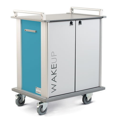 Carro de hospital - WAKEUP - Rational Production Srl - de distribución / de almacenamiento / desayuno