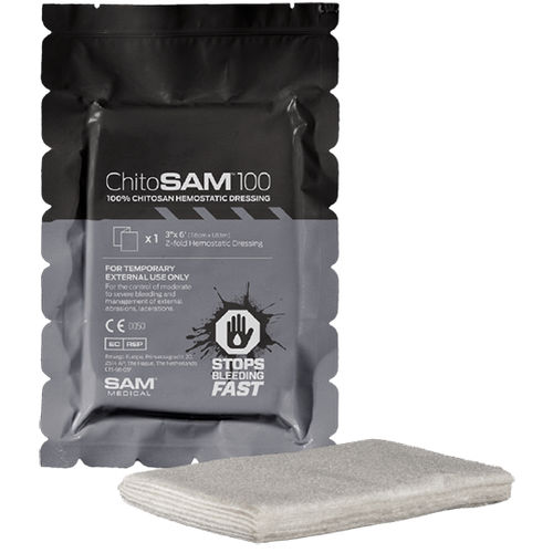 Apósito cutáneo sin tejer - CT100 series - Sam Medical Products - hemostático