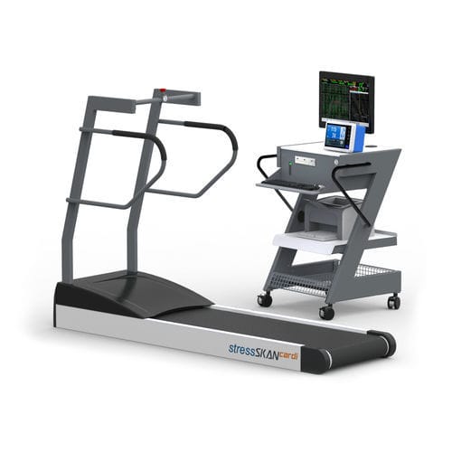 Equipo para pruebas de esfuerzo cardíaco - StressSKAN Cardi - Skanray Technologies - con cinta rodante
