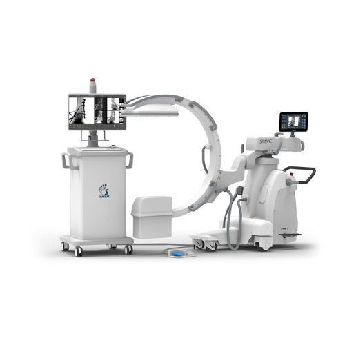 Arco quirúrgico móvil - Skan C Pulsar - Skanray Technologies - con sensor plano / con columna de vídeo