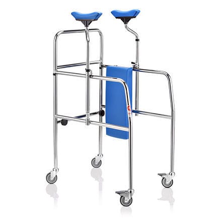 Andador con 4 ruedas - 122-VOILA - Surace - de altura variable / con asiento