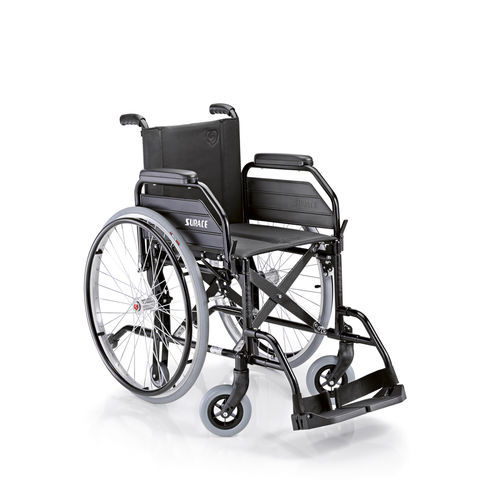 Silla de ruedas manual - LEVIS - Surace - de exterior / plegable / con reposapiernas