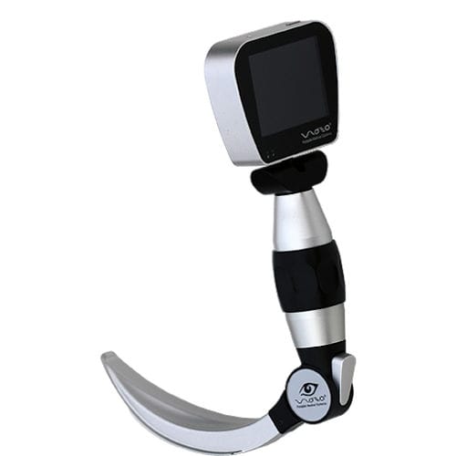 Videolaringoscopio de alta definición - VDO-100 series - VDO MEDICAL (SHANGHAI) CO.,LTD. - con monitor de vídeo integrado / con hoja