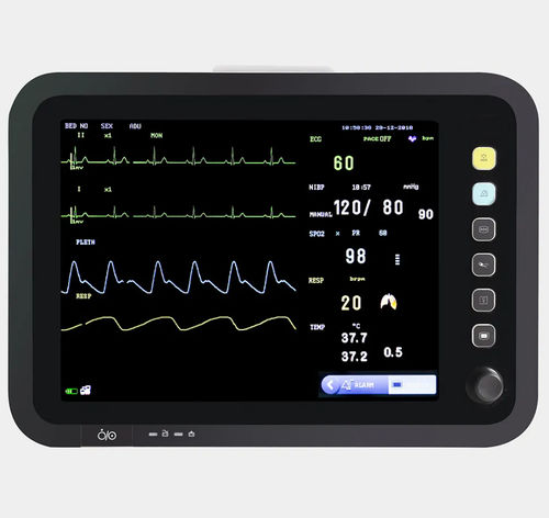 Monitor multiparamétrico compacto - Zhengzhou Olive Electronic Technology - portátil / ECG / TEMP