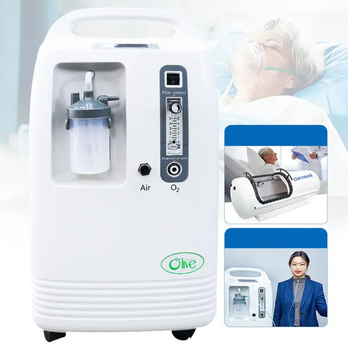 Concentrador de oxígeno médico - OLV series - Zhengzhou Olive Electronic Technology - para asistencia domiciliaria / con ruedas / portátil