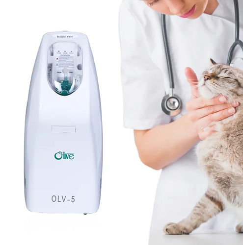 Concentrador de oxígeno veterinario - OLV-5 - Zhengzhou Olive Electronic Technology - con ruedas / PSA