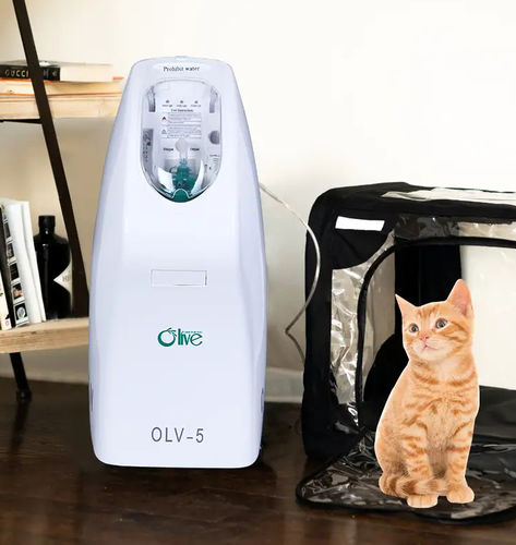 Concentrador de oxígeno para asistencia domiciliaria - OLV-5 - Zhengzhou Olive Electronic Technology - veterinario / portátil / PSA