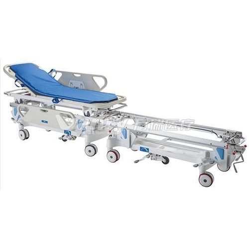 Carro camilla de transporte - E-1  - Hebei Vanry Medical Devices Co., Ltd. - manual / de altura variable / de 2 secciones