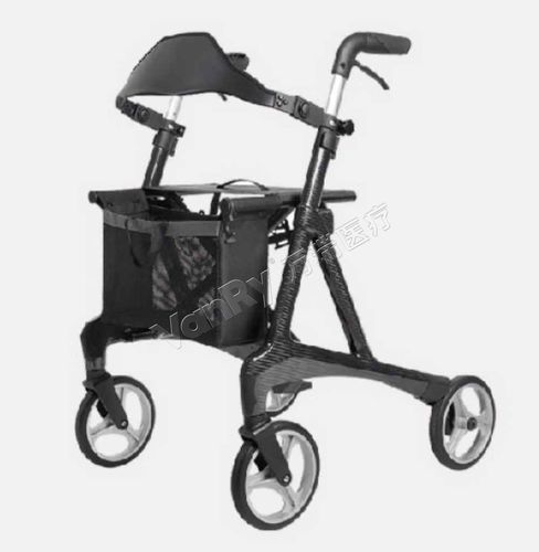 Andador con ruedas con 4 ruedas - ZXQ-300 - Hebei Vanry Medical Devices Co., Ltd. - con reposabrazos
